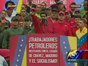 Maduro le dice a Santos: En Venezuela mando yo y acá no se maltrata a colombianos (Video)