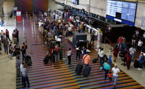 En el aeropuerto de Maiquetía se han movilizado 127.738 pasajeros