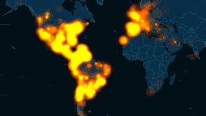 Mapa interactivo muestra donde hablan de Venezuela en Twitter