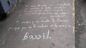 El desgarrador mensaje dejado a Bassil Da Costa en el sitio de su asesinato