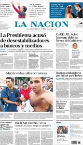 Así reseña la prensa internacional los sucesos en Venezuela (Portadas)