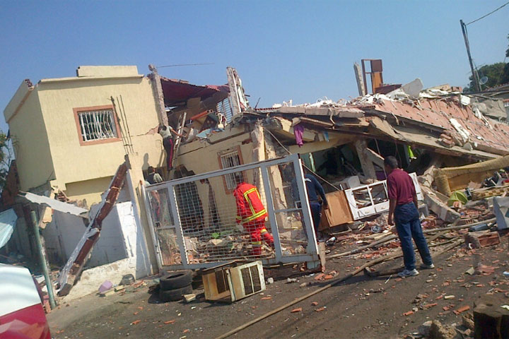 Explosión de vivienda en Zulia deja 3 heridos (Video)