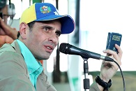 Henrique Capriles: La lucha es por el país…