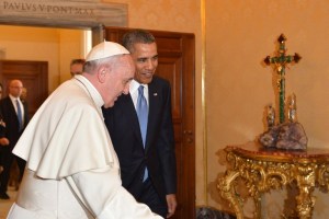 El Papa recibe a Obama en el Vaticano (Fotos)