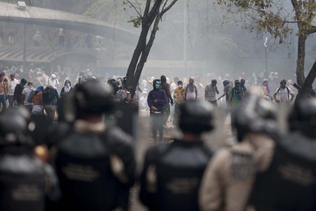 PROTESTAS CONTRA EL GOBIERNO DEL PRESIDENTE VENEZOLANO NICOLÁS MADURO