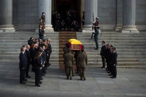 España rinde homenaje a expresidente Adolfo Suárez