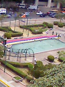 Bandera gigante de Venezuela en Plaza Altamira (Fotos)