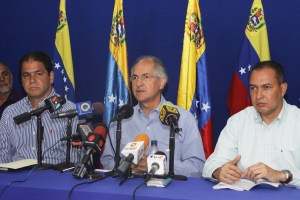 Ledezma: Maduro no quiere actuar como jefe de gobierno sino como verdugo de un país