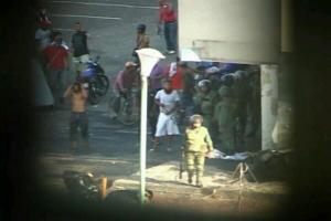 Revelan más imágenes de paramilitares y GNB juntos (la censura de Globovisión)