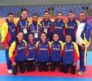 El Kárate venezolano logró oro y plata en los Suramericanos