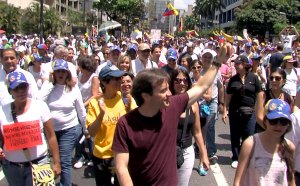 Ramón Muchacho: Acompañamos a los estudiantes  en su protesta pacífica y contundente
