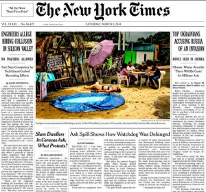 Los gochos son portada del New York Times (FOTO)