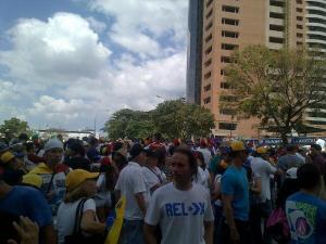 Manifestantes salieron de la Plaza Miranda rumbo a Chacaíto (Fotos)