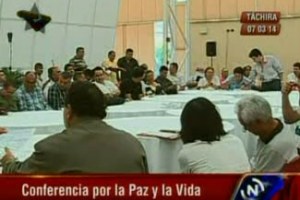 Instalan mesas de diálogo por la paz en el Táchira