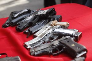 Inutilizadas 123 armas de fuego incautadas en Caracas