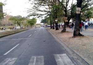 Naguanagua amaneció bloqueada por barricadas (Fotos)