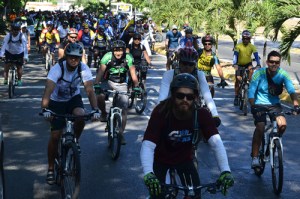 Ciclistas se movilizaron en homenaje a estudiante asesinado en La Isabelica