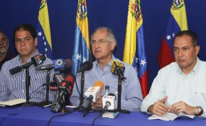 Ledezma: Maduro no quiere actuar como jefe de Gobierno sino como verdugo de un país