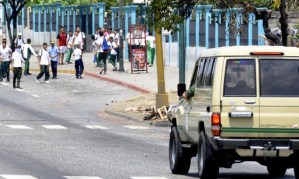 Enfrentamiento entre liceos en Barquisimeto