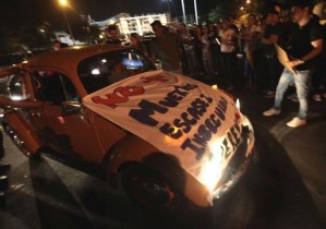 Persisten protestas nocturnas en Guayana (Foto)