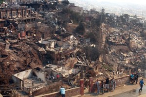 En Chile, el infierno pasó por Valparaíso