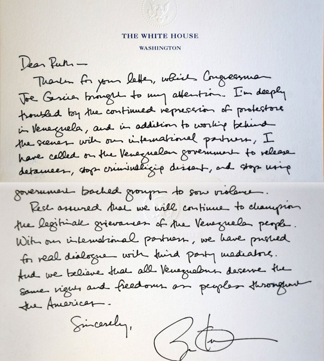 Carta Obama completa