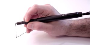 ¡Impresionante! Bolígrafo 3D permite dibujar en el aire (Video)