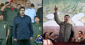 Separados al nacer: Stalin y Maduro (fotocomparación)