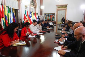 Cancilleres de Unasur volverá a Venezuela el 7 y 8 de abril