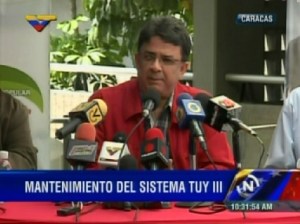 Ministro del Ambiente:  Caracas y Los Valles del Tuy estarán tres días sin agua por mantenimiento