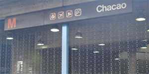 Cierran estación Chacao del Metro de Caracas