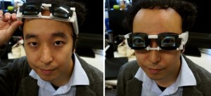 Crean unos lentes para ocultar las emociones que transmite la mirada (fotos)