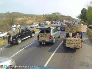 Caravana en Puerto Cabello contra la indiferencia (Foto)