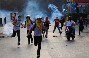 Opositores venezolanos, ucranianos y cubanos piden fin a represión en Venezuela