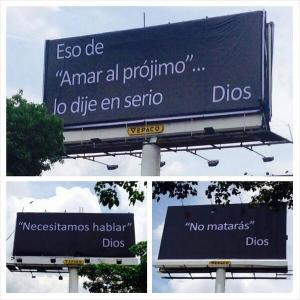 Dios habla en la autopista Francisco Fajardo (Fotos)