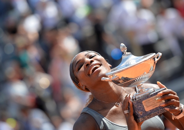 Serena Williams conquista su tercer Abierto de Italia