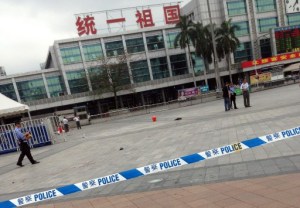 Seis heridos en un ataque con arma blanca en una estación de trenes china