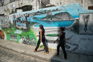 Murales del mundial realzan Río de Janeiro