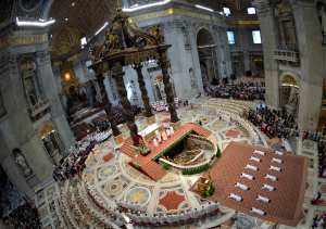 lapatilla pope ordination solemn priests leads vatican