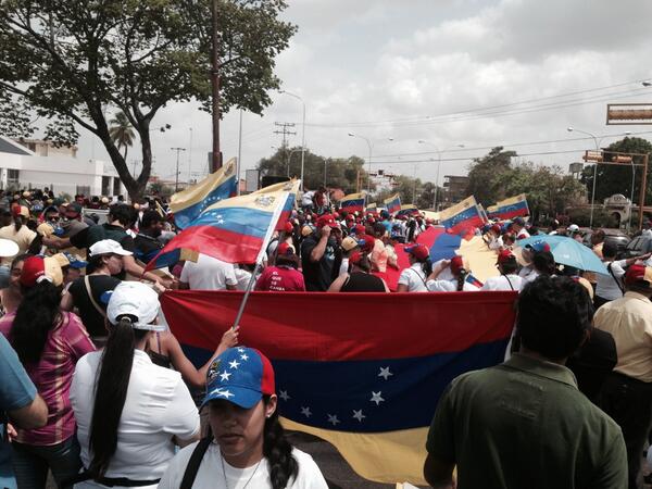 Trabajadores y estudiantes marchan este #1M en Ciudad Bolívar (Fotos)
