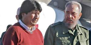 Evo Morales: Fidel no sabe lo que pasa en su país