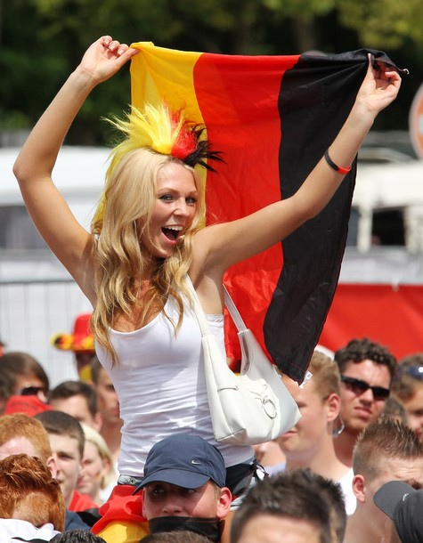 Public Viewing: Germany v Serbia - 2010 FIFA World Cup