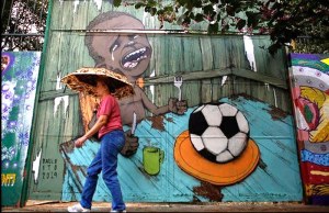 Un niño que llora de hambre, viral de Copa del Mundo de Brasil en redes sociales