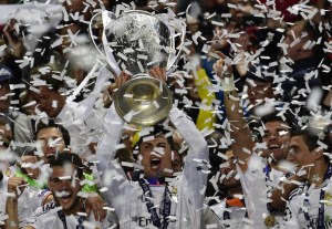 La décima ya luce en la sala “Reyes de Europa” del Santiago Bernabéu