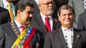 Fiscalía de Ecuador no investigará el apoyo financiero de Maduro a Rafael Correa