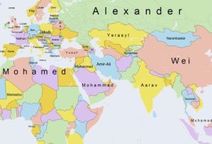 Los nombres más populares por países (Fotos)