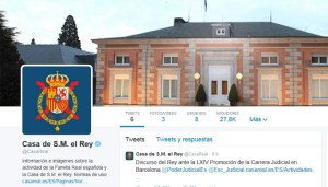 La Casa Real Española estrenó su cuenta en Twitter