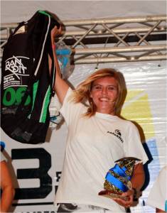 Marie Lou Fourre sigue invicta en el campeonato nacional de Windsurf y Kitesurf 2014