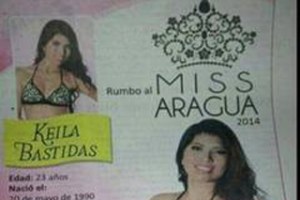 Funcionaria de la PNB participa en el Miss Aragua 2014 (Fotos)