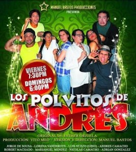 “Los polvitos de Andrés” llegan al teatro de Chacaíto
